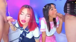 beautiful sailor girls give him cock – Savoring